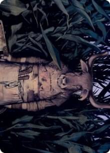 Fleshtaker Art Card, Art Series: Innistrad: Midnight Hunt 61
