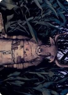 Fleshtaker Art Card, Art Series: Innistrad: Midnight Hunt 61