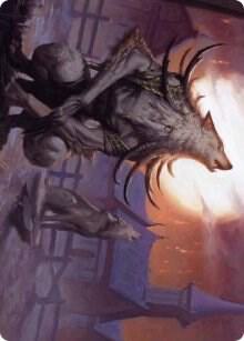 Lord of the Ulvenwald Art Card, Art Series: Innistrad: Midnight Hunt 64