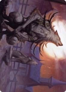 Lord of the Ulvenwald Art Card, Art Series: Innistrad: Midnight Hunt 64