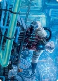 Ludevic, Necrogenius Art Card, Art Series: Innistrad: Midnight Hunt 65