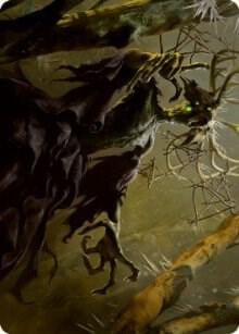 Old Stickfingers Art Card, Art Series: Innistrad: Midnight Hunt 66