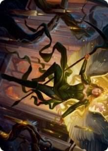 Sigarda, Champion of Light Art Card, Art Series: Innistrad: Midnight Hunt 68