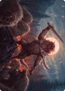 Tovolar, the Midnight Scourge Art Card (06/81), Art Series: Innistrad: Midnight Hunt 6