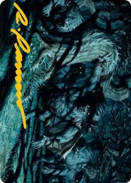 Unnatural Moonrise Art Card (Gold-Stamped Signature), Art Series: Innistrad: Midnight Hunt 70