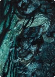 Unnatural Moonrise Art Card, Art Series: Innistrad: Midnight Hunt 70
