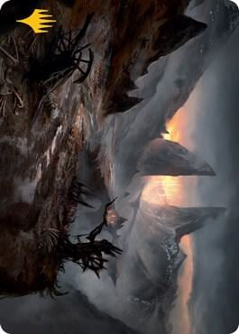 Haunted Ridge Art Card (Gold-Stamped Signature), Art Series: Innistrad: Midnight Hunt 73