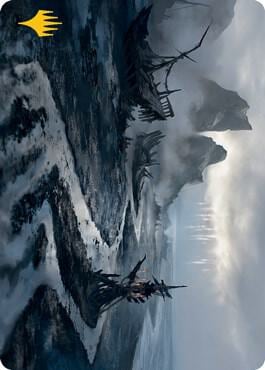 Shipwreck Marsh Art Card (Gold-Stamped Signature), Art Series: Innistrad: Midnight Hunt 75