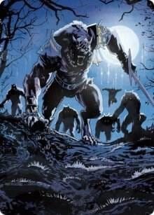 Tovolar, the Midnight Scourge Art Card (08/81), Art Series: Innistrad: Midnight Hunt 8