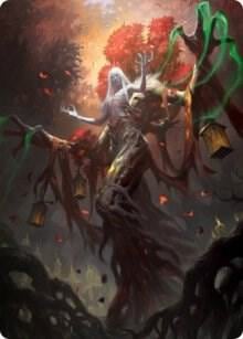 Wrenn and Seven Art Card, Art Series: Innistrad: Midnight Hunt 9