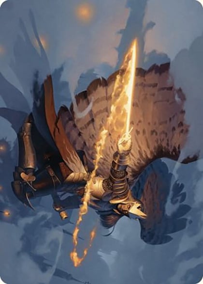 Aurelia's Vindicator Art Card, Art Series: Murders at Karlov Manor 1
