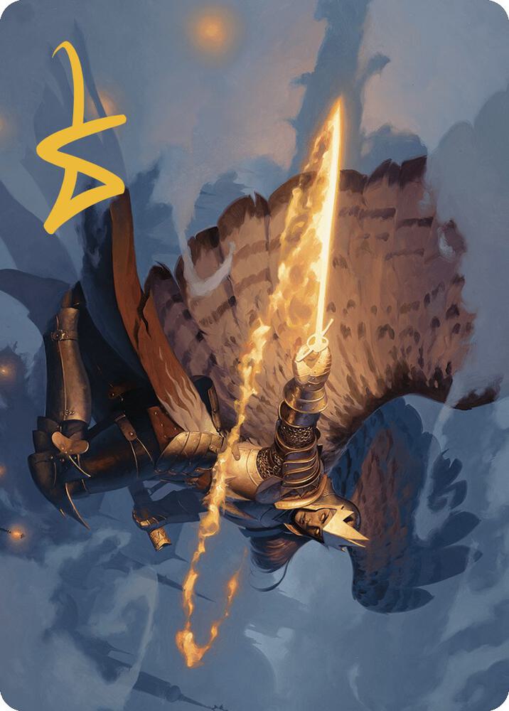 Aurelia's Vindicator Art Card (Gold-Stamped Signature), Art Series: Murders at Karlov Manor 1