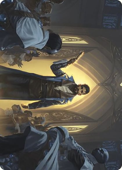 Auspicious Arrival Art Card, Art Series: Murders at Karlov Manor 2