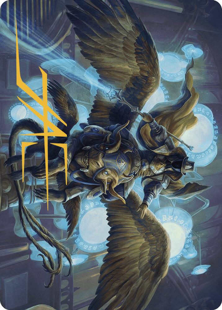 Ezrim, Agency Chief Art Card (Gold-Stamped Signature), Art Series: Murders at Karlov Manor 20