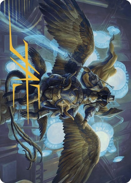 Ezrim, Agency Chief Art Card (Gold-Stamped Signature), Art Series: Murders at Karlov Manor 20