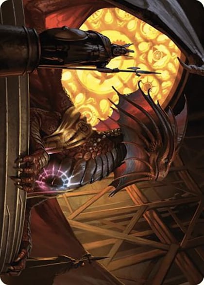 Niv-Mizzet, Guildpact Art Card (21/49), Art Series: Murders at Karlov Manor 21