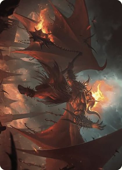 Rakdos, Patron of Chaos Art Card (22/49), Art Series: Murders at Karlov Manor 22