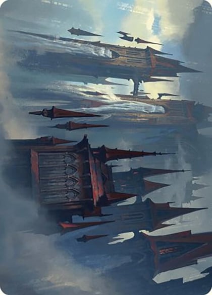 Thundering Falls Art Card, Art Series: Murders at Karlov Manor 27