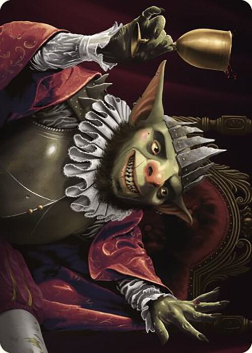 Krenko, Baron of Tin Street Art Card, Art Series: Murders at Karlov Manor 40