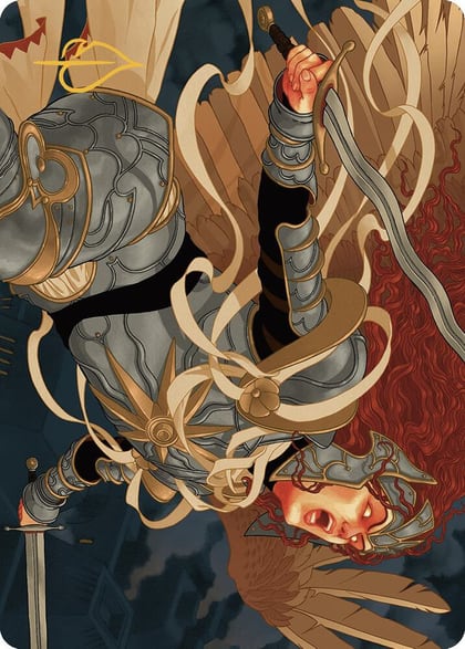 Aurelia, the Law Above Art Card (41/49) (Gold-Stamped Signature), Art Series: Murders at Karlov Manor 41