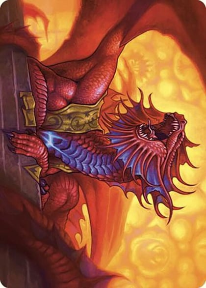 Niv-Mizzet, Guildpact Art Card (44/49), Art Series: Murders at Karlov Manor 44