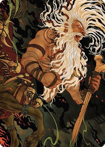 Yarus, Roar of the Old Gods Art Card (46/49), Art Series: Murders at Karlov Manor 46