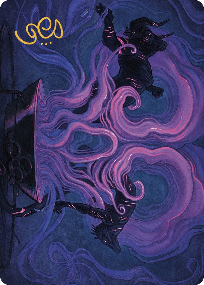 Macabre Reconstruction Art Card (Gold-Stamped Signature), Art Series: Murders at Karlov Manor 9