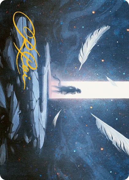 Moment of Truth Art Card (Gold-Stamped Signature), Art Series: March of the Machine 14