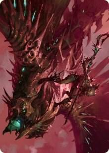 Skyclave Invader Art Card, Art Series: March of the Machine 18
