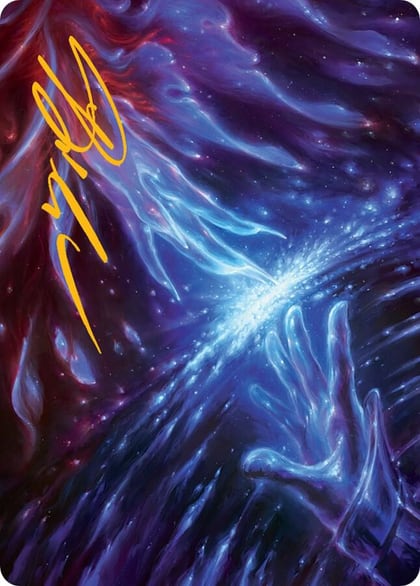 Transcendent Message Art Card (Gold-Stamped Signature), Art Series: March of the Machine 19