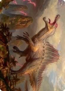 Etali, Primal Conqueror Art Card, Art Series: March of the Machine 31