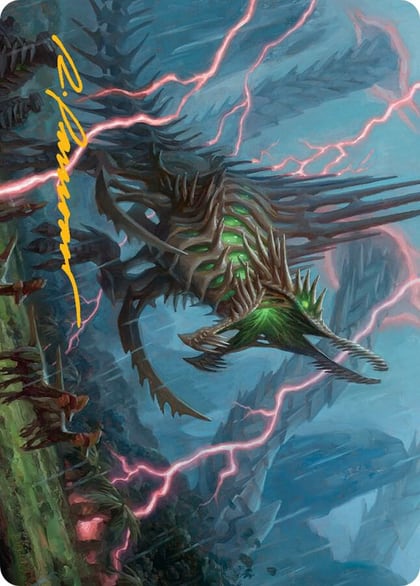 Etali, Primal Sickness Art Card (Gold-Stamped Signature), Art Series: March of the Machine 32