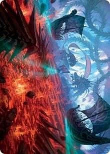 Invasion of Kaldheim Art Card, Art Series: March of the Machine 33