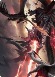 Invasion of Tarkir Art Card, Art Series: March of the Machine 34