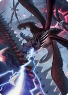 Defiant Thundermaw Art Card, Art Series: March of the Machine 35