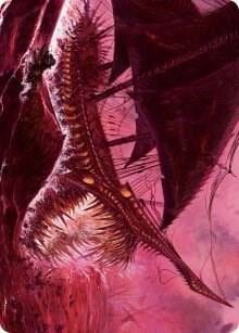 Marauding Dreadship Art Card, Art Series: March of the Machine 36