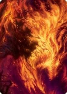 Stoke the Flames Art Card, Art Series: March of the Machine 38