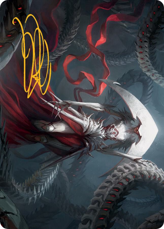 Elesh Norn Art Card (Gold-Stamped Signature), Art Series: March of the Machine 4