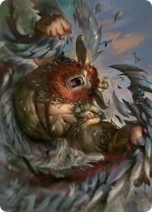 Borborygmos and Fblthp Art Card (42/81), Art Series: March of the Machine 42