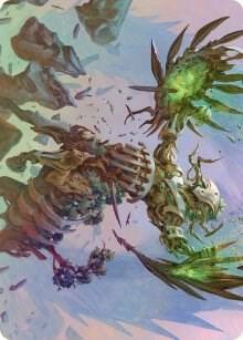 Botanical Brawler Art Card, Art Series: March of the Machine 43