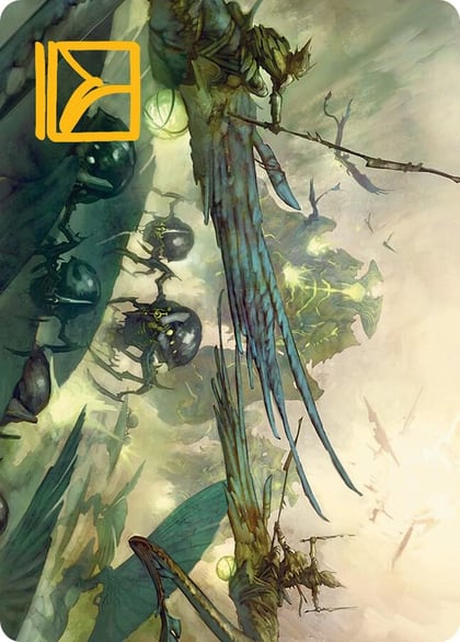 Invasion of Pyrulea Art Card (Gold-Stamped Signature), Art Series: March of the Machine 47