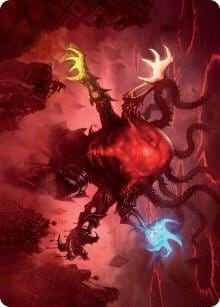 Omnath, Locus of All Art Card (51/81), Art Series: March of the Machine 51