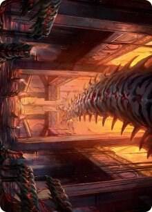 Bloodfell Caves Art Card, Art Series: March of the Machine 55