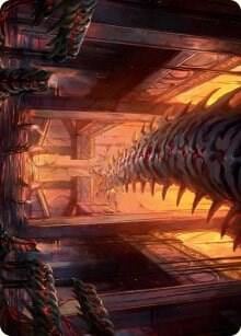 Bloodfell Caves Art Card, Art Series: March of the Machine 55