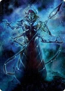 Heliod, the Warped Eclipse Art Card, Art Series: March of the Machine 60
