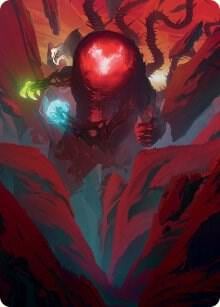 Omnath, Locus of All Art Card (62/81), Art Series: March of the Machine 62