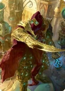 Baral, Chief of Compliance Art Card, Art Series: March of the Machine 68