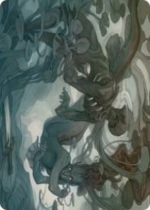 Emry, Lurker of the Loch Art Card, Art Series: March of the Machine 69