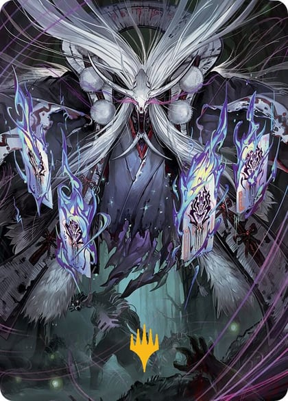 Horobi, Death's Wail Art Card (Gold-Stamped Signature), Art Series: March of the Machine 70