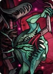 Yargle, Glutton of Urborg Art Card, Art Series: March of the Machine 72
